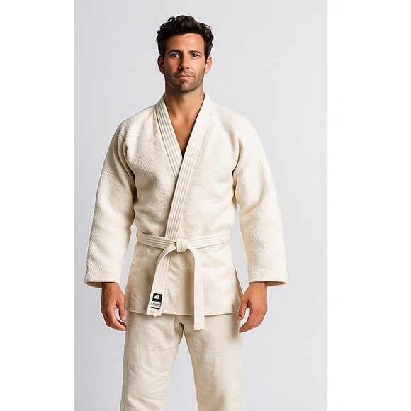 ProForce® Gladiator Judo Uniform Natural # 2 5’2” 125 pounds Unisex Men XS - Picture 1 of 15